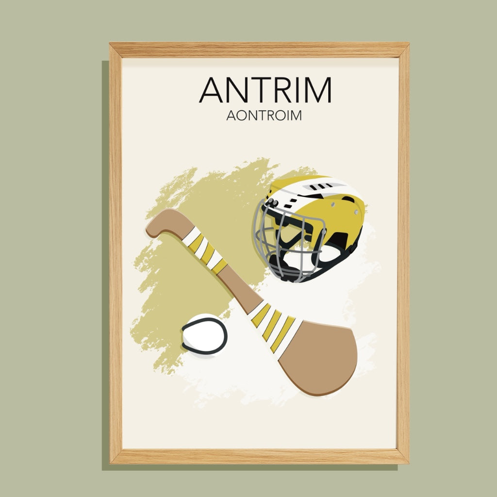 Irish County Hurling Prints