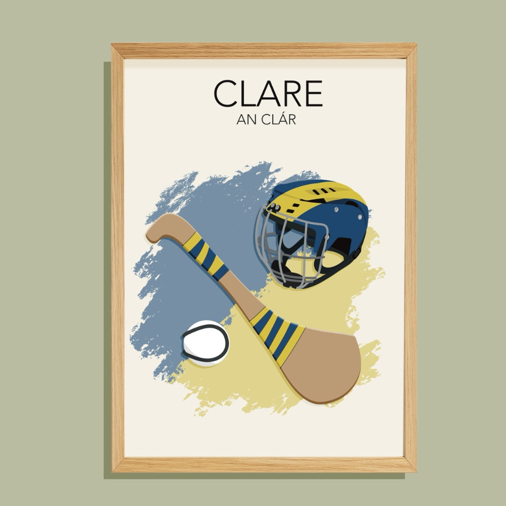 Irish County Hurling Prints