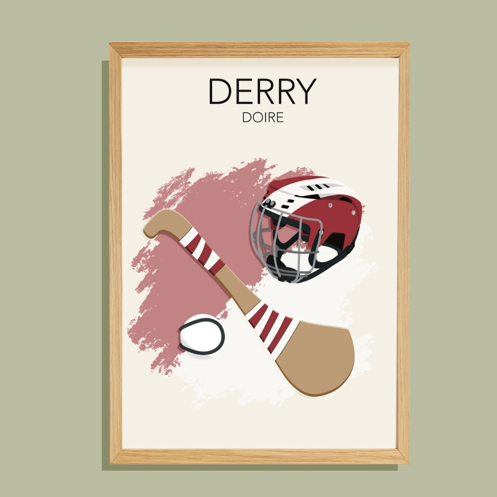 Irish County Hurling Prints