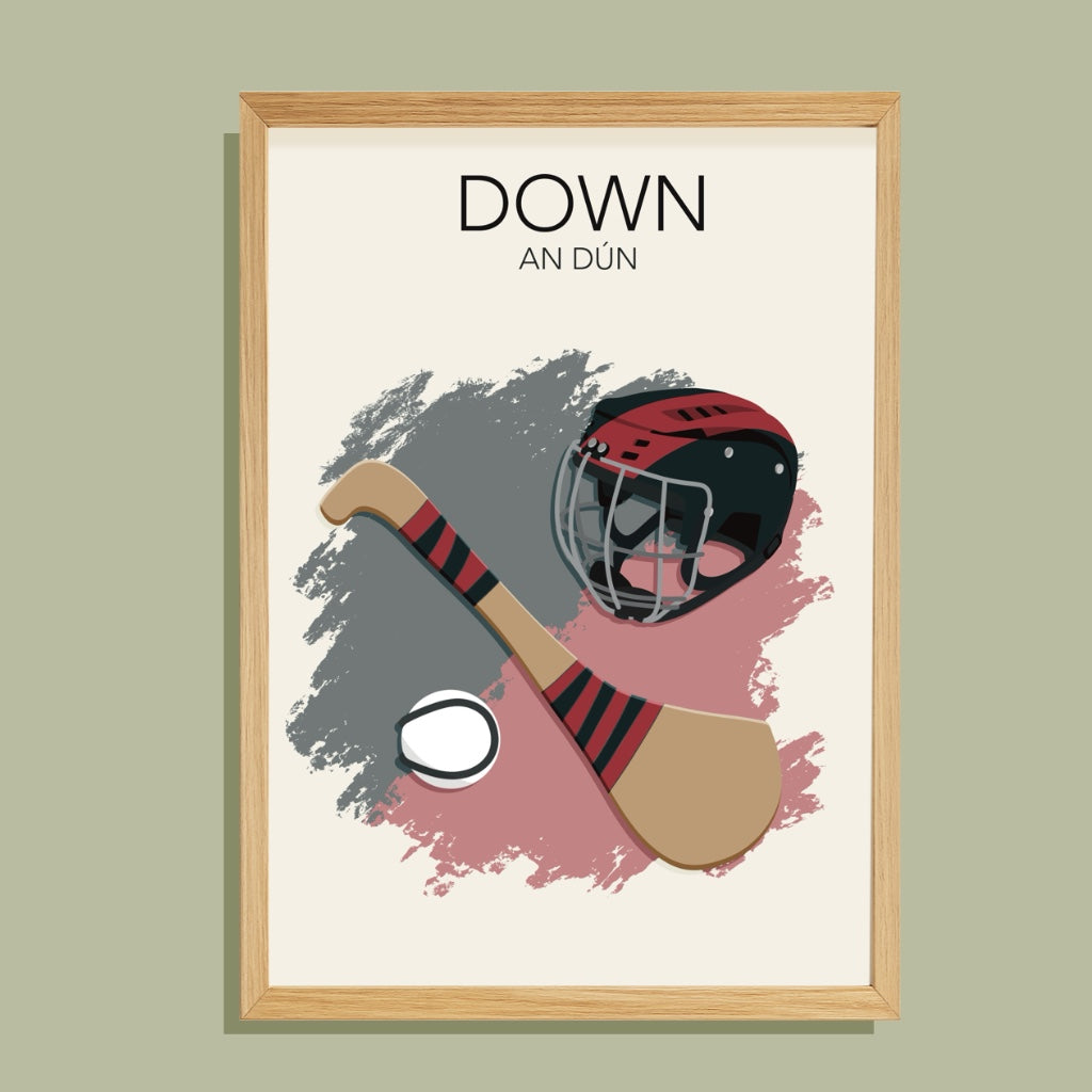 Irish County Hurling Prints