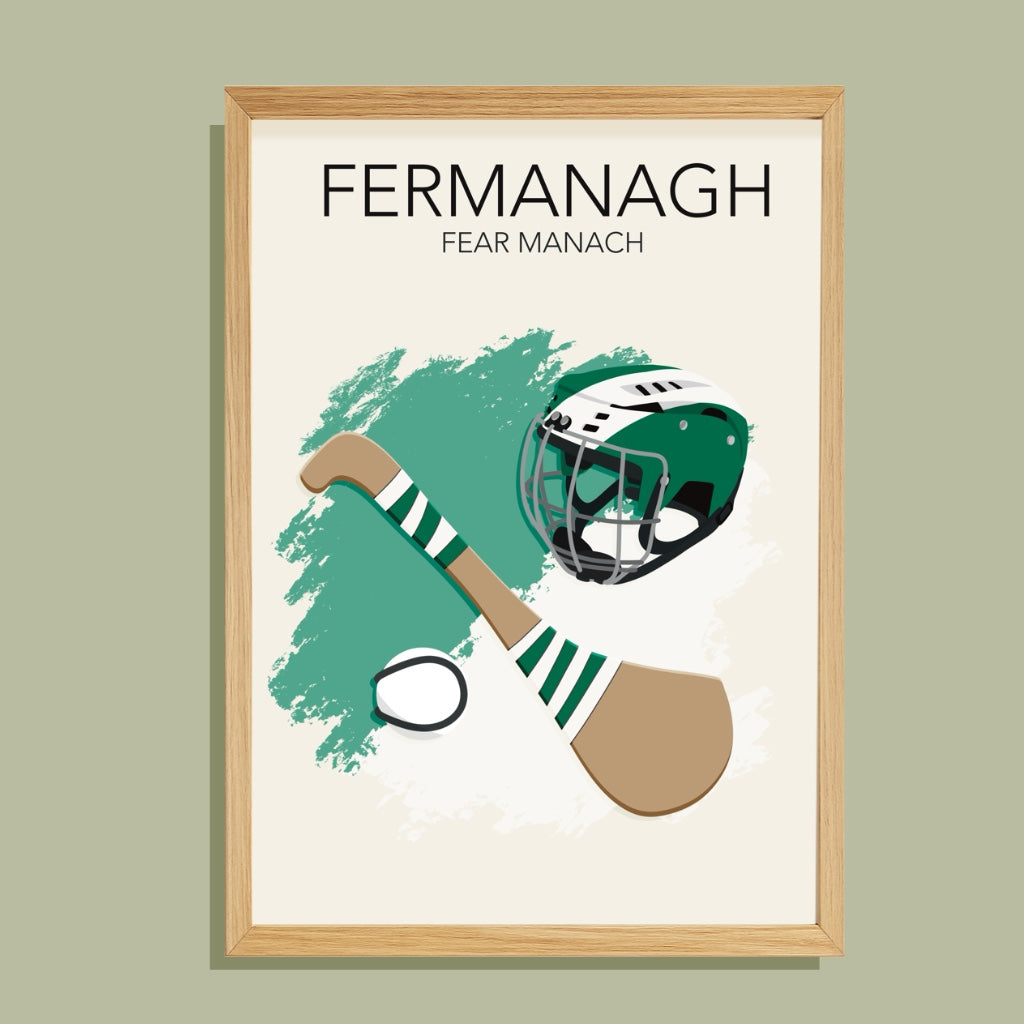 Irish County Hurling Prints