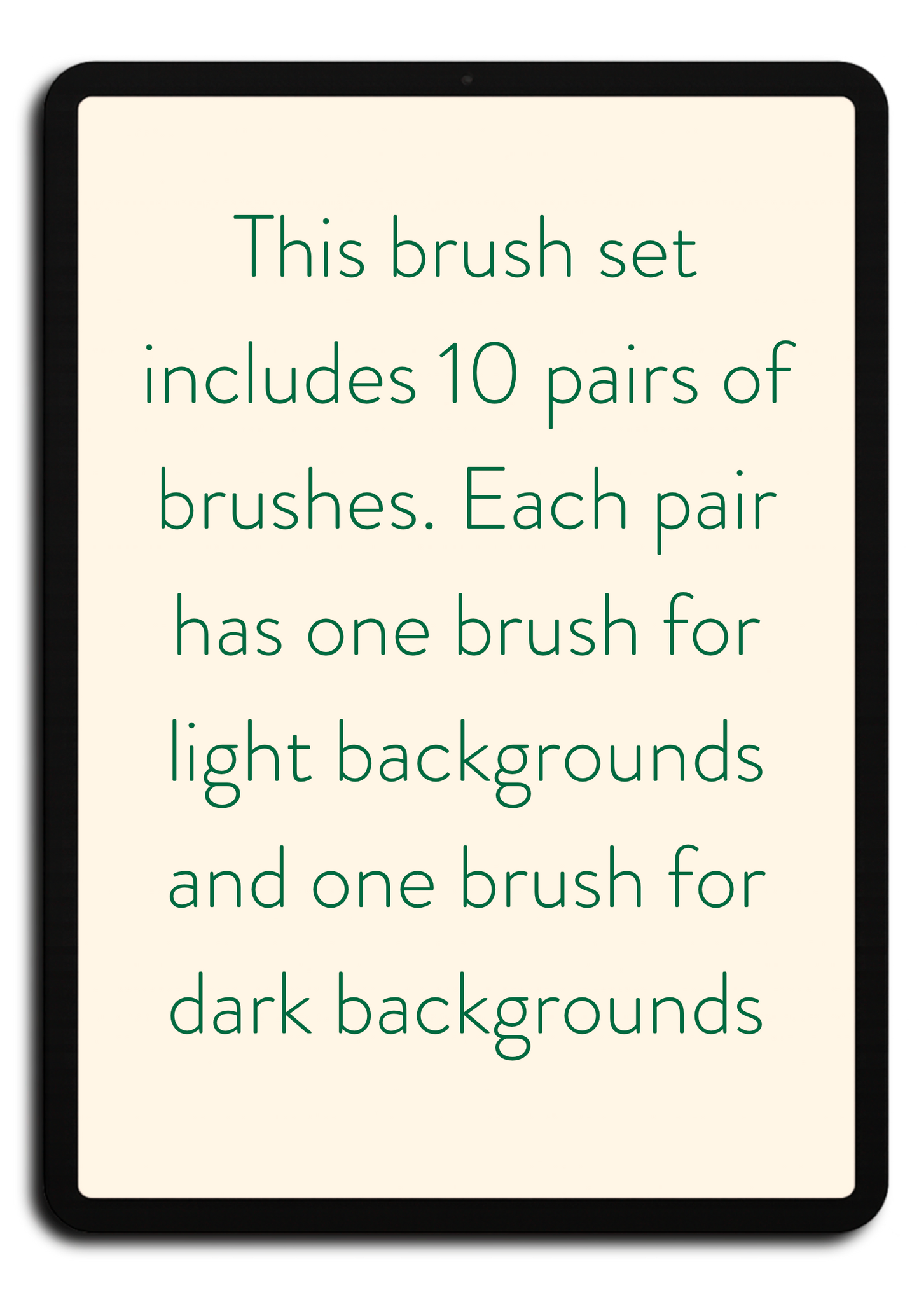 Procreate Glitter Brush Set