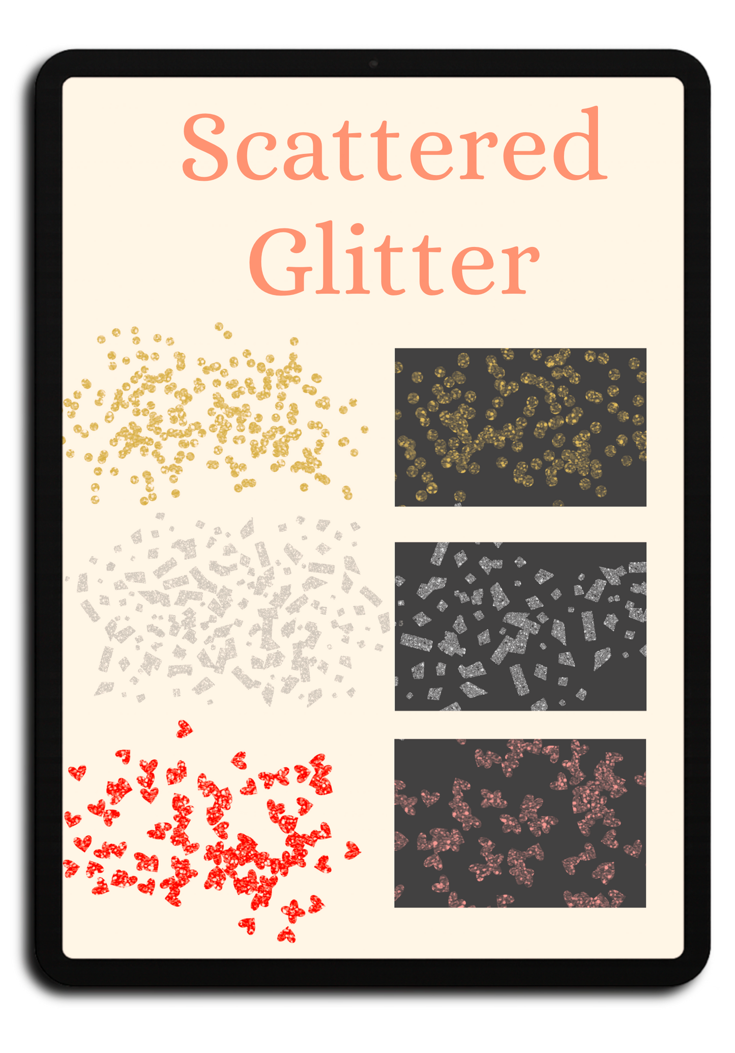Procreate Glitter Brush Set